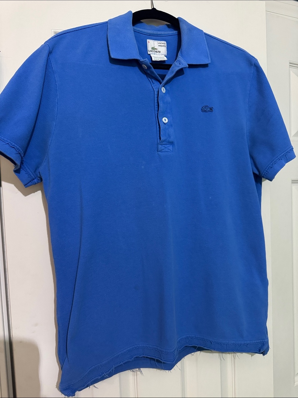 Lacoste Men’s Royal Blue Piqué Polo Shirt